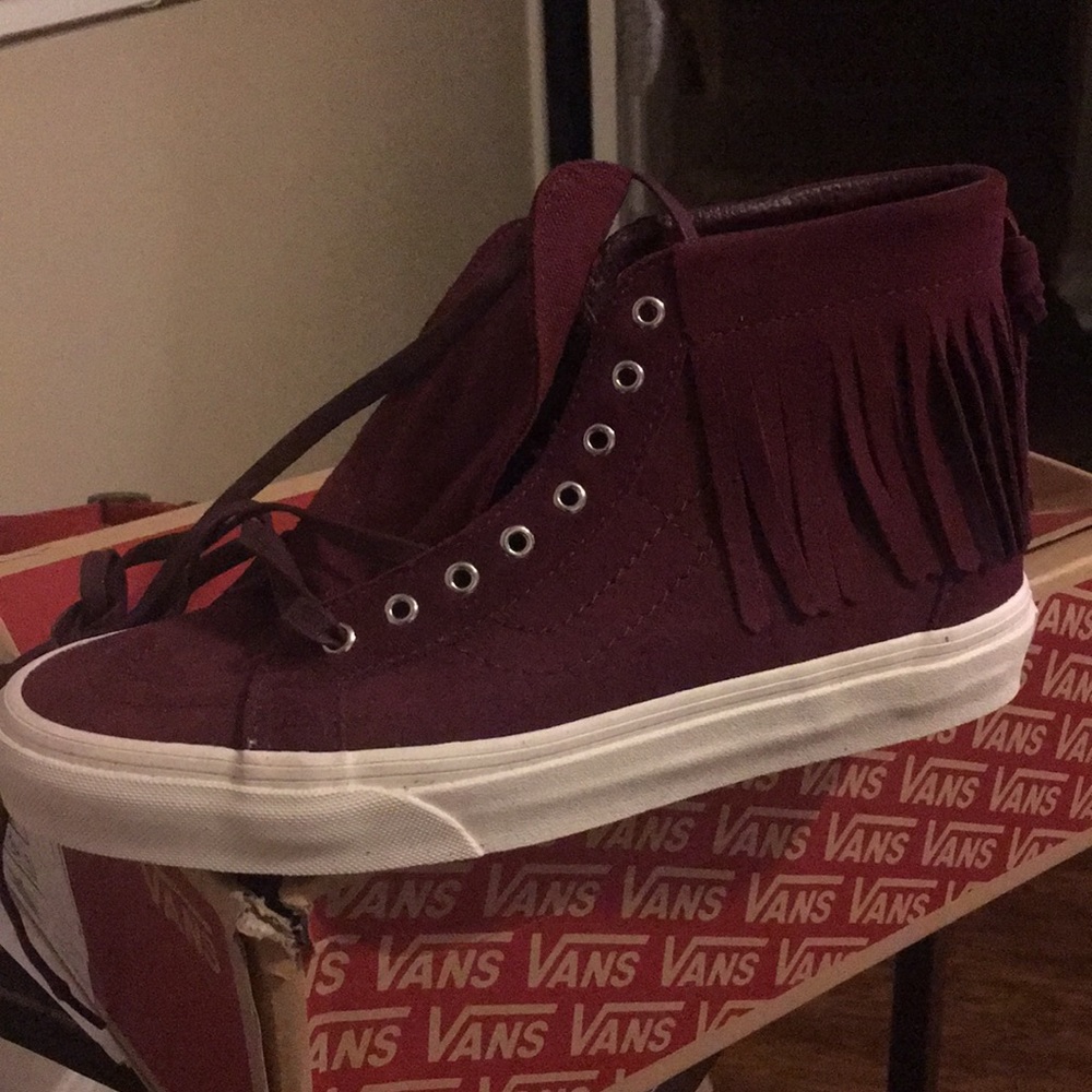 Vans Sk8 Hi Burgundy